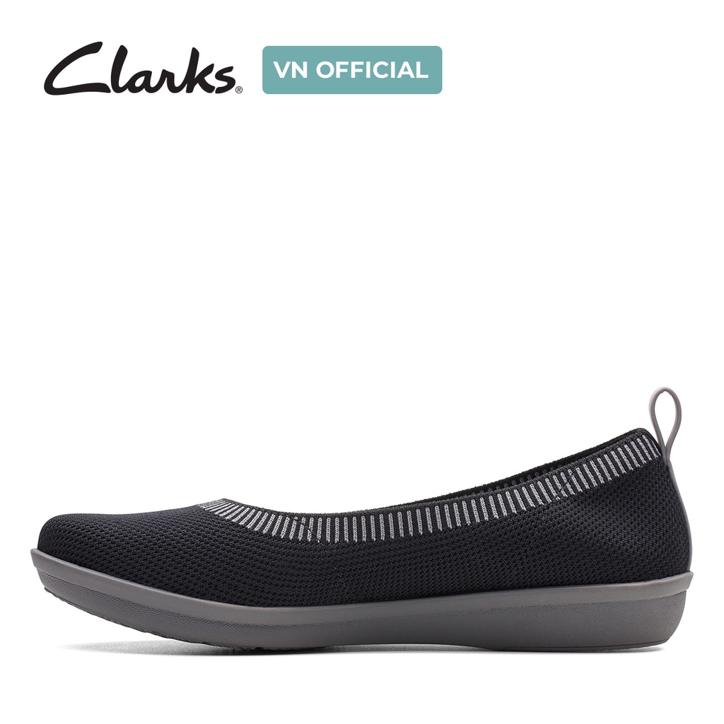 Giày Thể Thao Nữ CLARKS Ayla Paige Màu Đen