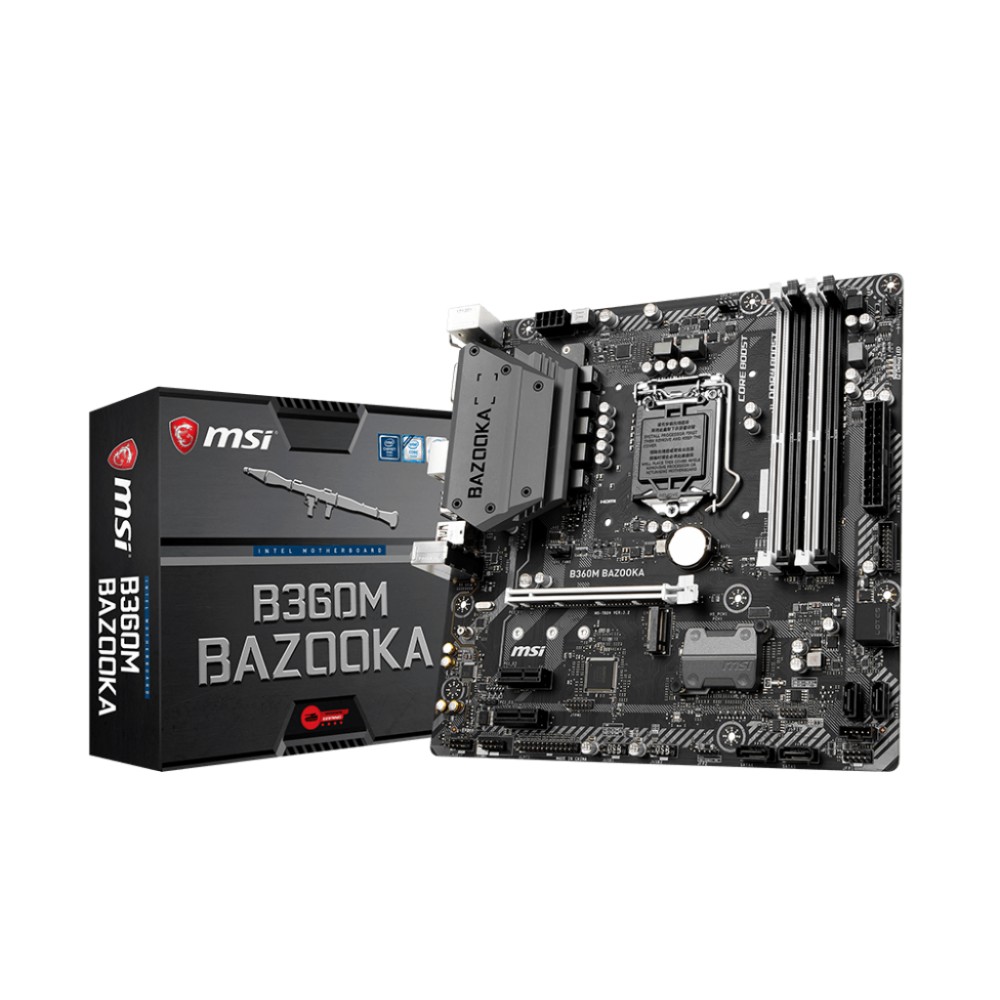 Combo Main MSI B360M Bazooka &amp; VGA MSI GTX 1660 VenTus XS 6G OC chính hãng Mai Hoàng