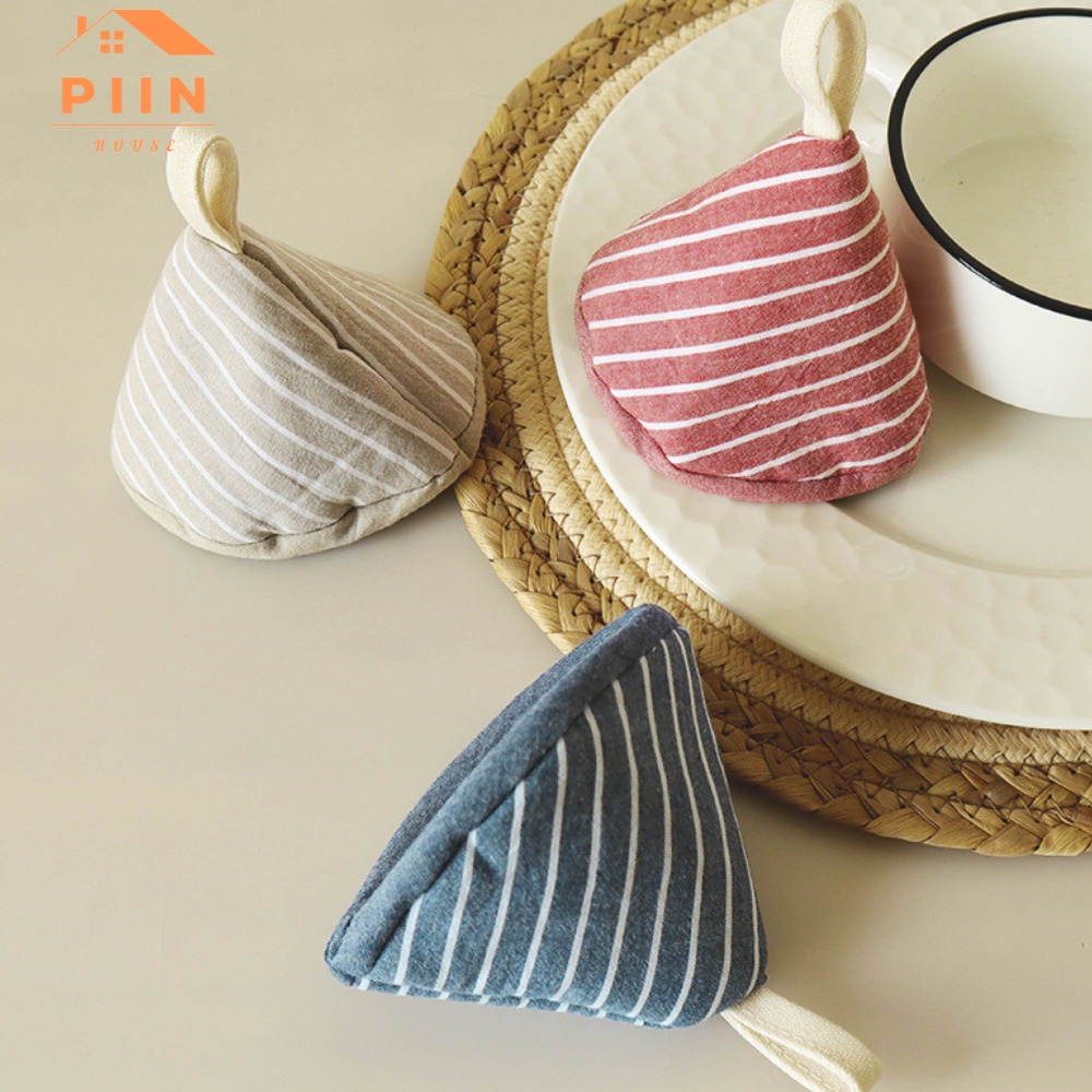 Miếng bắc nồi cotton dày dặn cách nhiệt chống bỏng, tay nắm xoong chống nóng decor dẽ thương