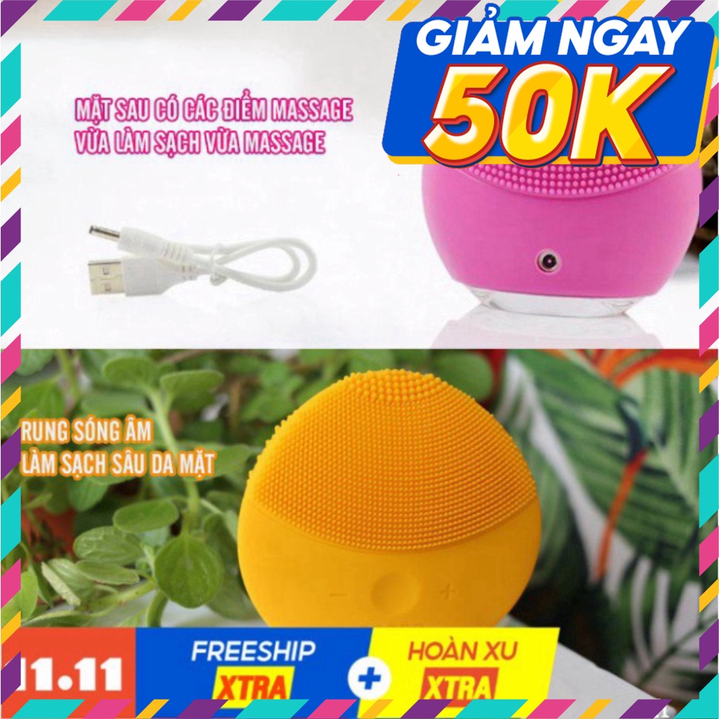 Máy rửa mặt Foreo Luna Mini 2 - Máy Massage Mặt Cầm Tay [BH 12 THÁNG]