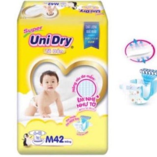 ( Mẫu Mới) Tã Dán Unidry S48/M42/L38/XL34