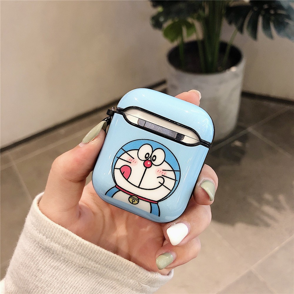Vỏ Cứng Bảo Vệ Hộp Sạc Tai Nghe Airpods Pro2 Airpods Pro AirPods3 gen3 Airpods2 Hình Doraemon Sáng Tạo