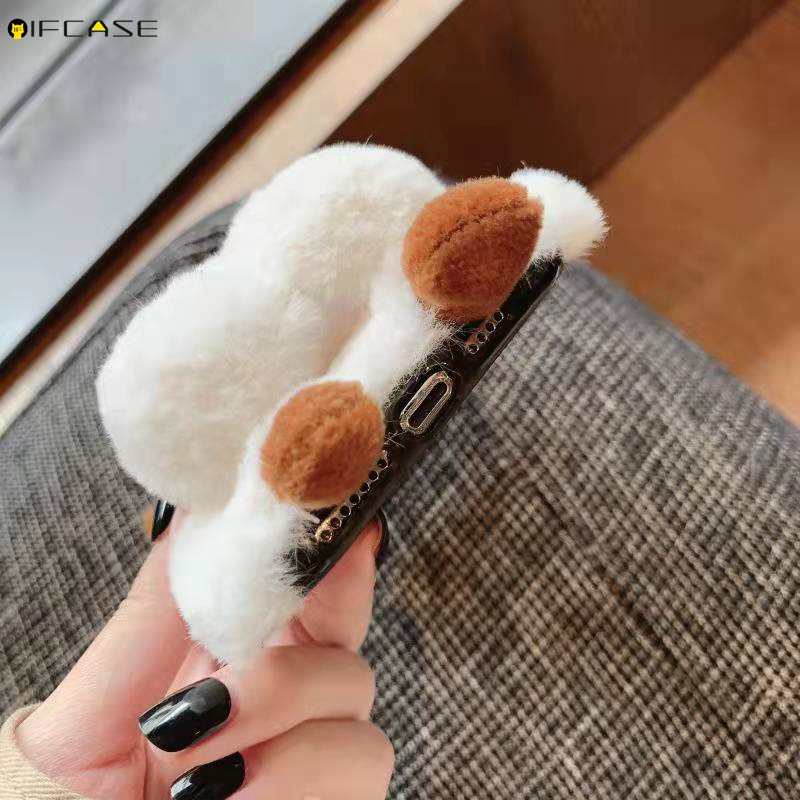 Ốp điện thoại hình chó corgi dễ thương cho REALME C25 C25S C21 C20 C17 C15 C12 C11 C2 C1 8 7 6 5 3 PRO 7I 6I 5I 5S