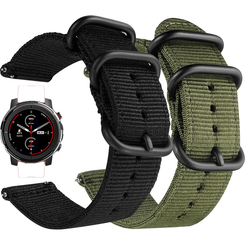 Dây Đeo Vải Dù Cho Đồng Hồ Thông Minh Samsung Galaxy Watch 3 45mm 41m