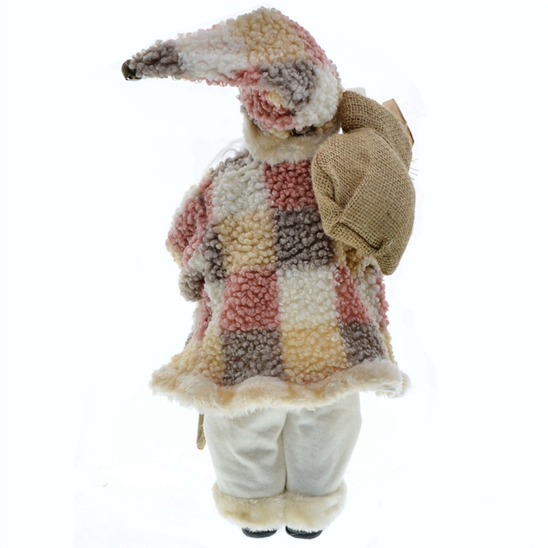 Búp Bê Nhồi Bông Hình Ông Già Noel Trang Trí Cây Thông Giáng Sinh Năm Mới 45cm