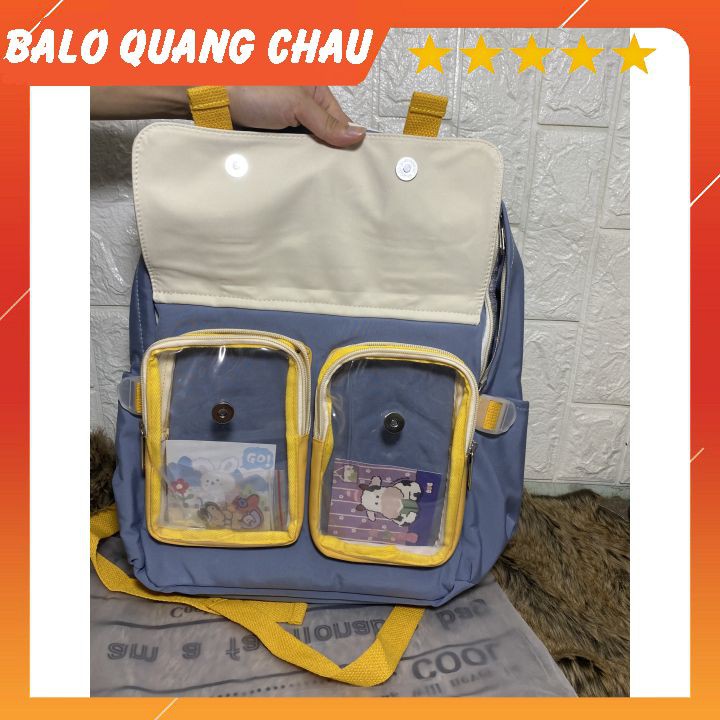 balo nữ 🍀FREESHIP🍀 balo đi học nam nữ cực chất vải đẹp TẶNG KÈM STICKER HÌNH THẬT SHOP CHỤP - Hàng Quảng Châu Cao Cấp