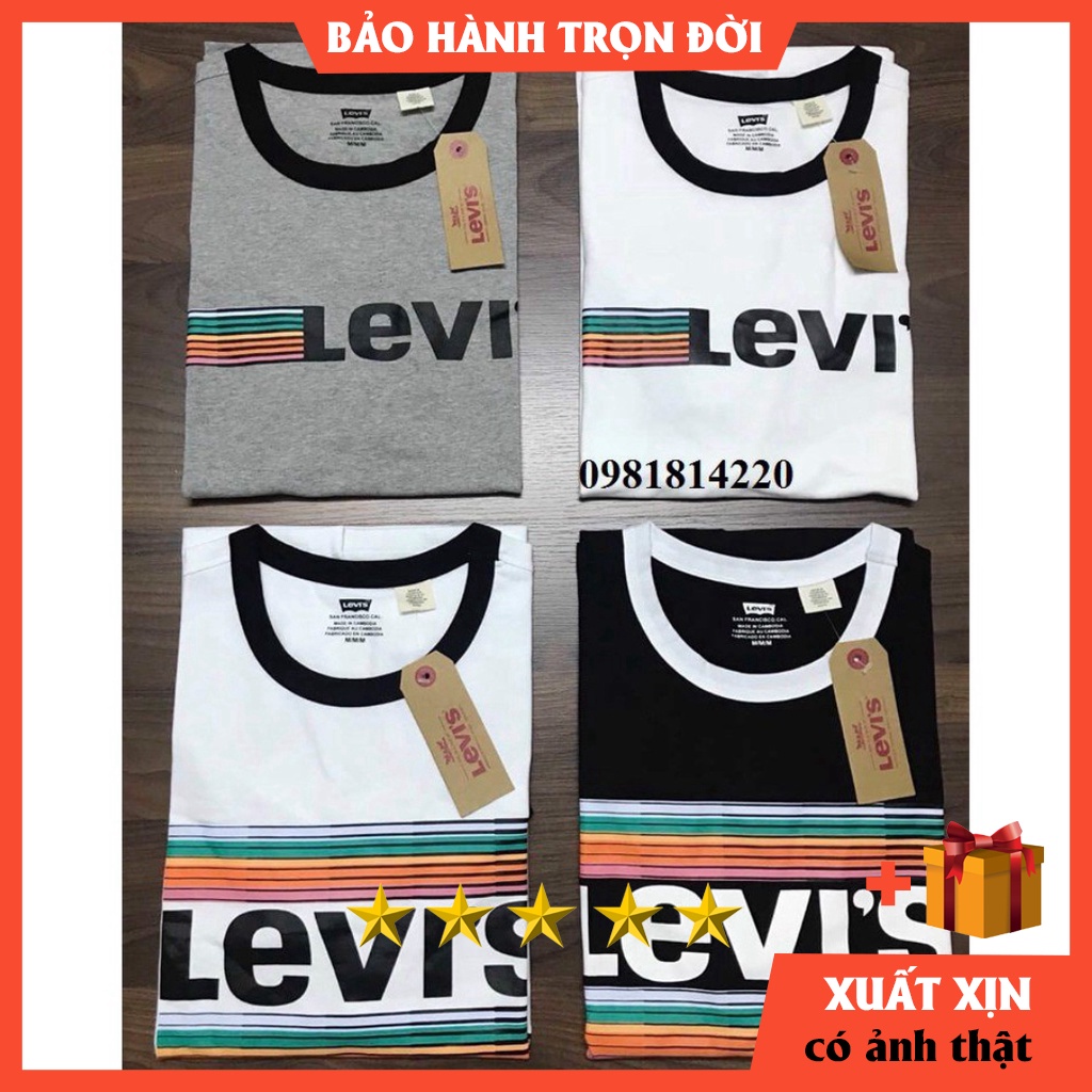 Áo thun nam Leviss - thiết kế trẻ trung mẫu mới nhất BẢO HÀNH TRỌN ĐỜI