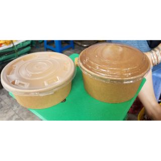 100 Hộp giấy dầy 750ml nắp đục