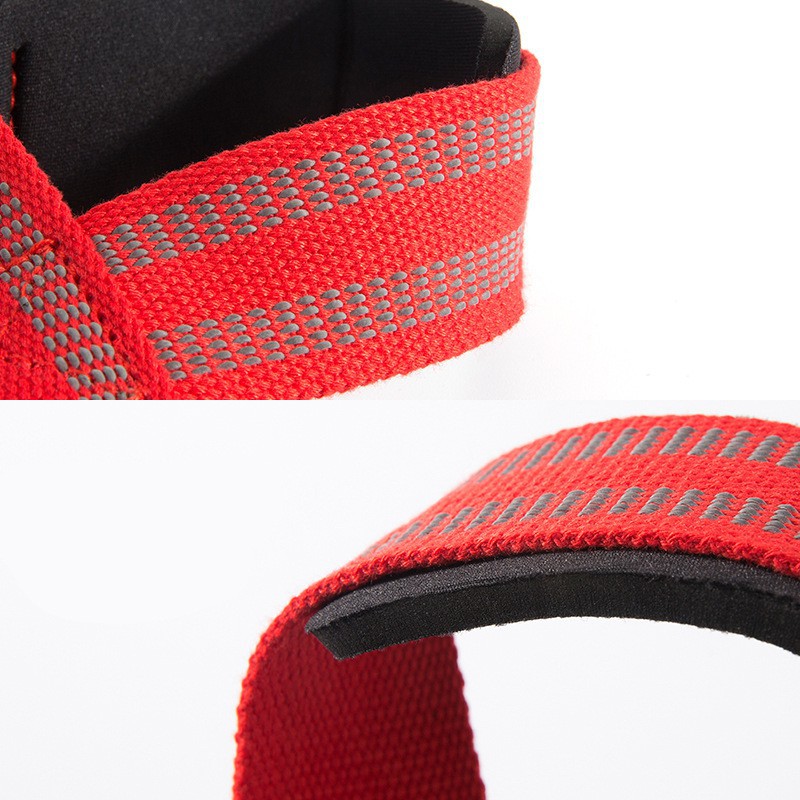 Dây Deadlift Aolikes Chính hãng ( 1 Đôi) - Dây Kéo Lưng Lifting Straps Xỏ Số 8