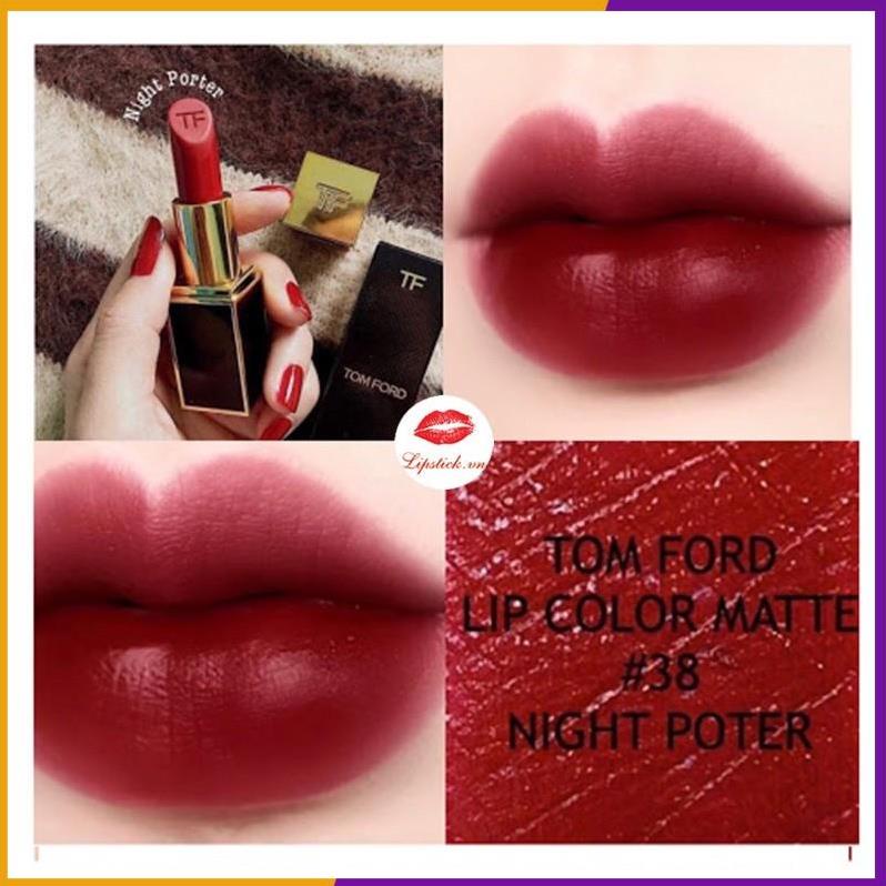 Son Tomfo 38 màu đỏ lạnh | BigBuy360 - bigbuy360.vn