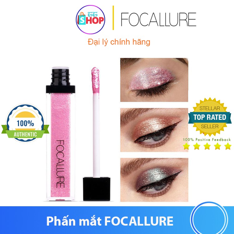 [FO Gift] Phấn mắt FOCALLURE dạng lỏng màu đẹp chống nước lấp lánh ttshop | BigBuy360 - bigbuy360.vn