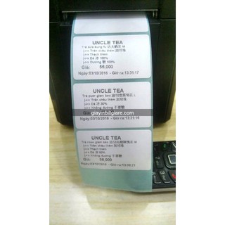 Tem nhãn dán ly cốc trà sữa ( Giấy in tem nhãn trà sữa )