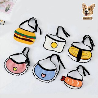 Yếm cổ chó mèo chống thấm nước - vòng cổ yêm thú cưng
