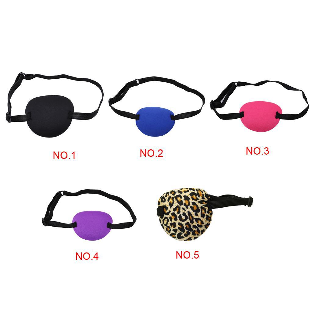 Set 5 Miếng Bịt Mắt Đơn / Đôi Thoáng Khí Tùy Chỉnh Tiện Dụng Cho Người Lớn Và Trẻ Em