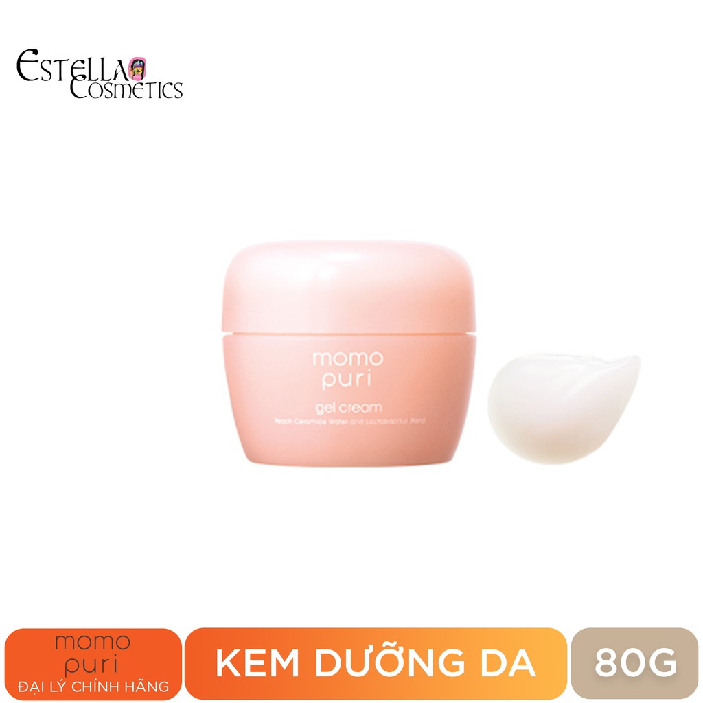 Kem Dưỡng Da Hương Đào Momopuri Gel Cream 80g