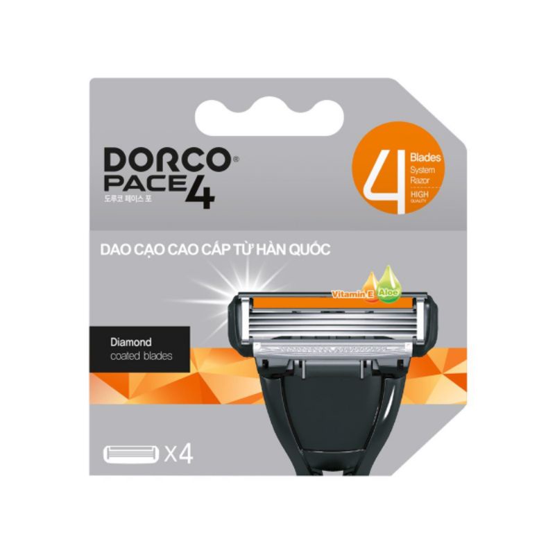 Bộ 4 đầu thay dorco 4 lưỡi
