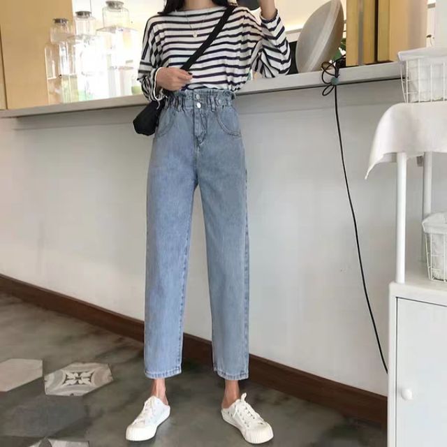 QUẦN BÒ BAGGY CẠP CHUN