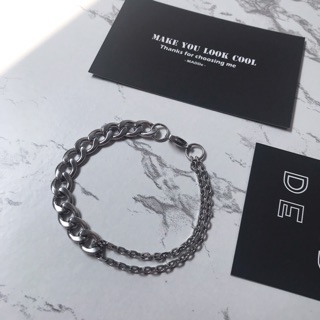 [FREESHIP đơn từ 0đ] Chain x high chain bracelet