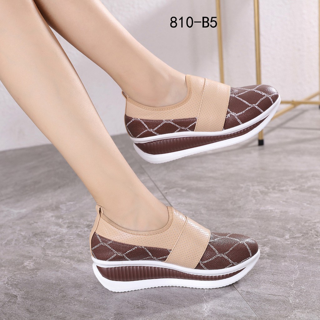 Giày Lười Nữ Bonia 810-b5 55 Kiểu Dáng Đơn Giản Trẻ Trung
