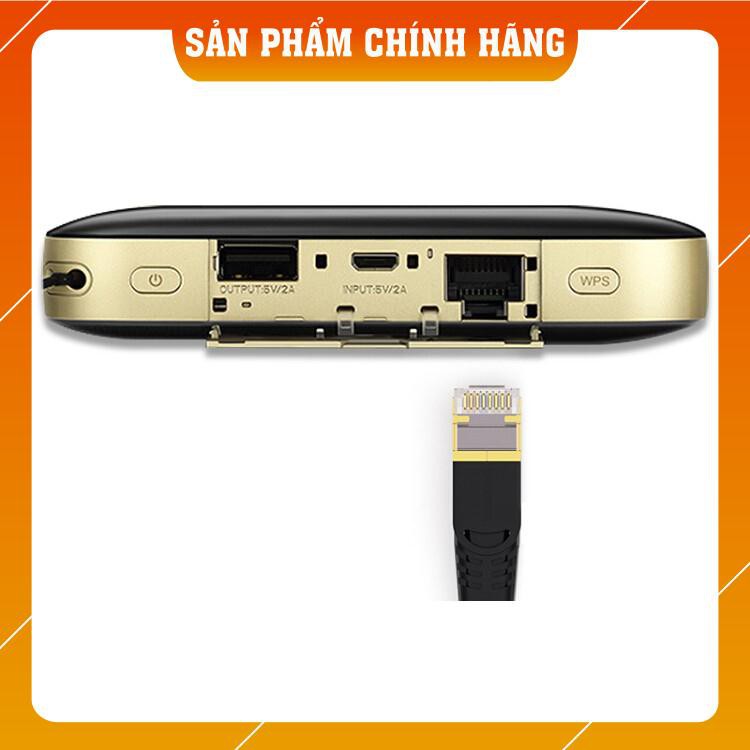 Hàng Chuẩn Huawei E5885 Bộ Phát Wifi 4G Hàng VIP, Tốc Đô 4G 300Mbps, Pin 6400mAh Pin Dự Phòng + Cổng Lan