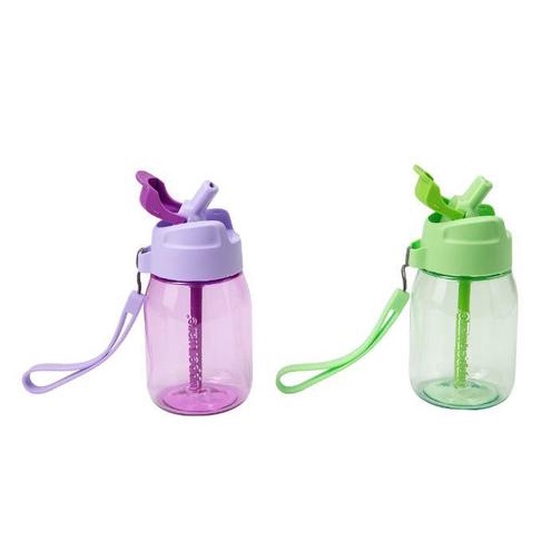 Bình Nước Mini Lohas with Straw - nhựa nguyên sinh