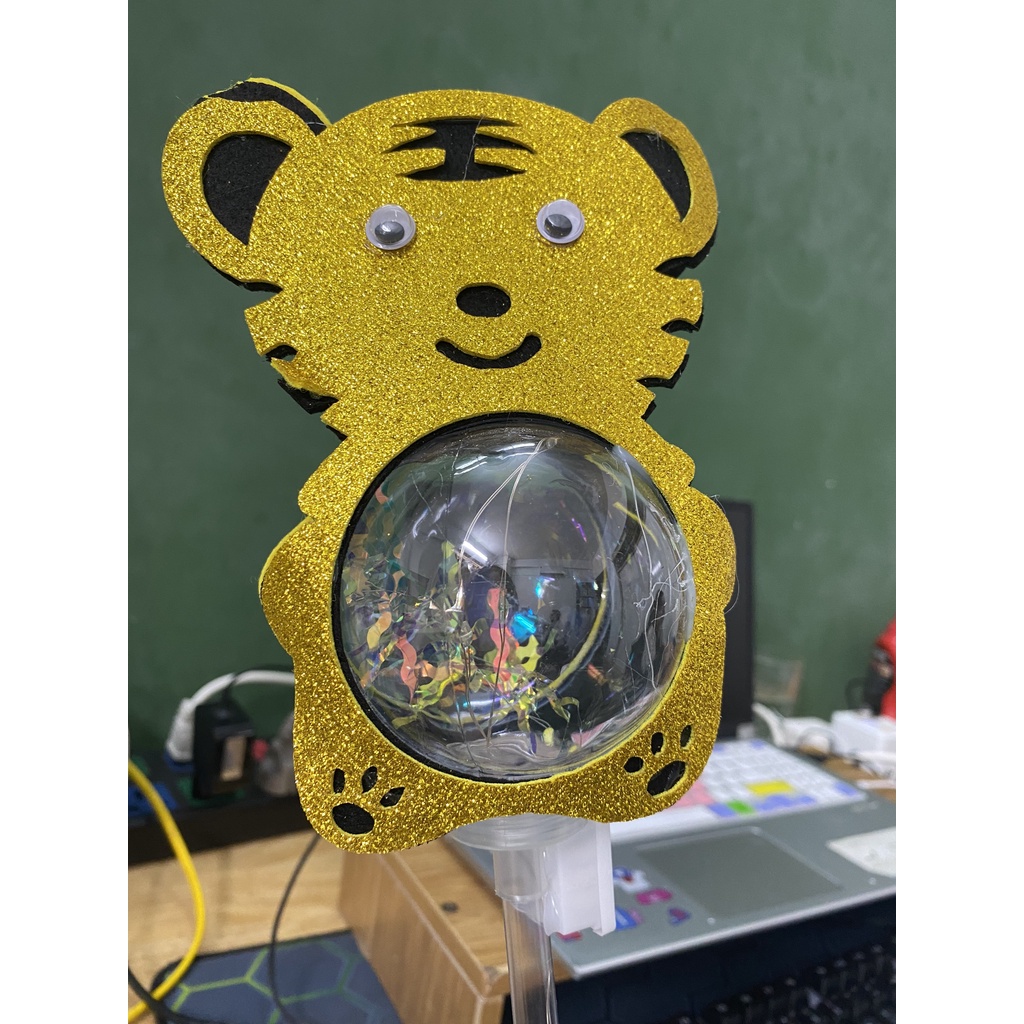 ĐÈN TRUNG THU Đèn Led hình thú Ngỗ nghĩnh 3 chế độ, An toàn cho bé yêu( sẵn pin)