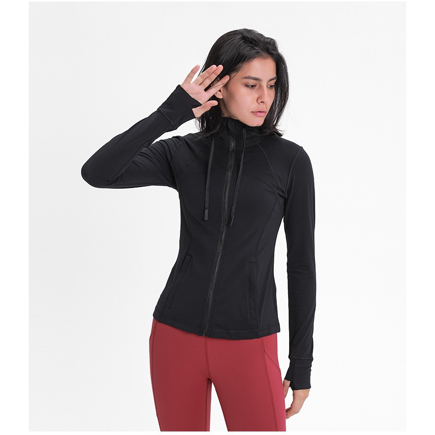 Áo khoác thể thao Lululemon Hooded Define Jacket Nulu - Áo khoác Lulu không logo