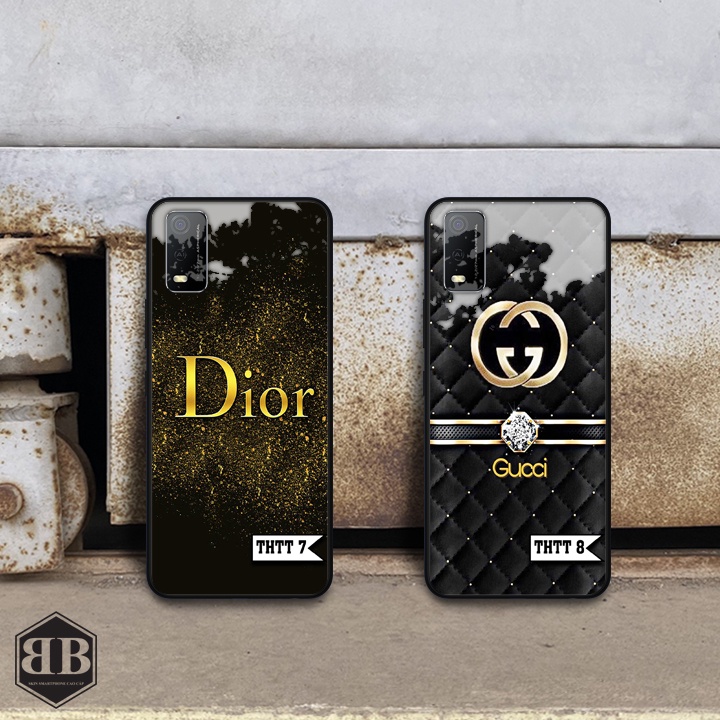 Ốp lưng kính cường lực Vivo Y3S thương hiệu thời trang