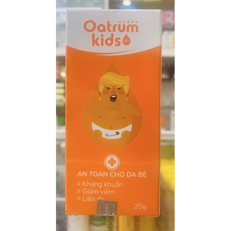 Gel bôi da cho bé Oatrum kids - 20 gram