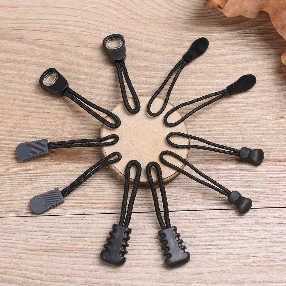 5/10/15pcs Phụ kiện dây cố định khóa kéo cho trang phục thiết kế tiện dụng