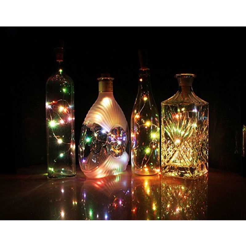 Dây Đèn Led 2m 20 Bóng Trang Trí Chai Rượu