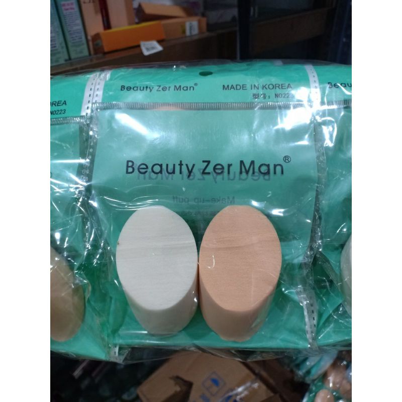 Sét 2 miếng tán kem nền vát chéo