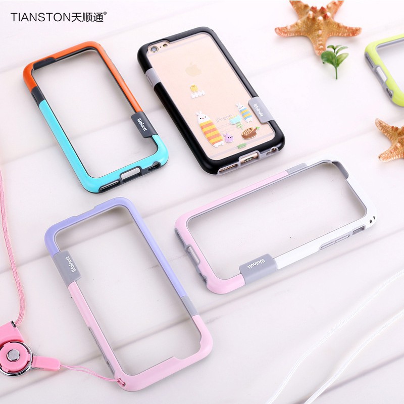 Ốp lưng silicone bumper cho Apple iPhone 6 6s plus 7 8 plus X XS max XR | BigBuy360 - bigbuy360.vn
