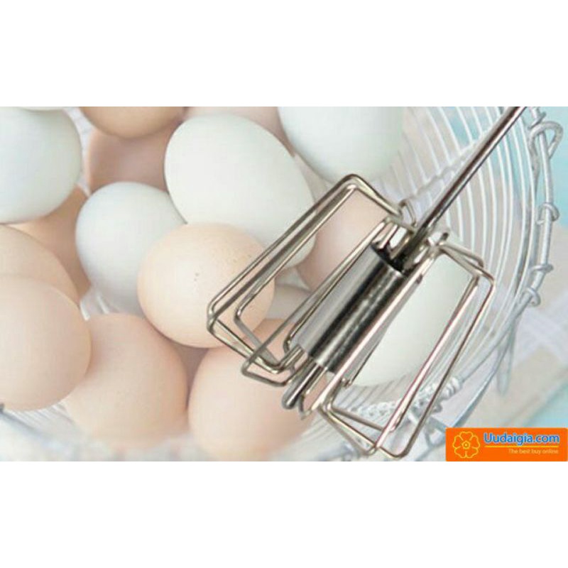 Cây Đánh Trứng Có Lò Xo Tự Xoay