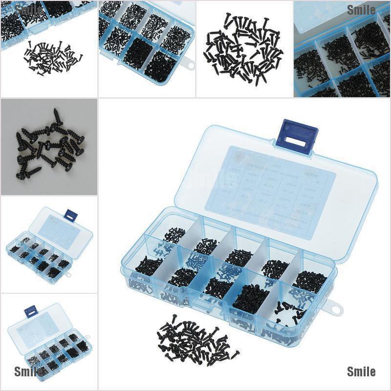 Bộ 1000 Vít PA Nhỏ M1 M1.2 M1.4