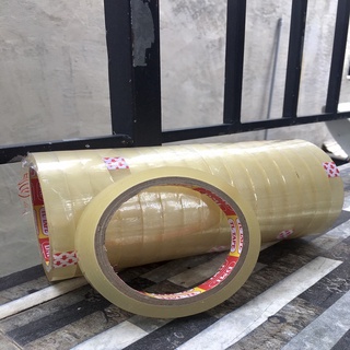 [Lẻ 1 cuộn] Băng keo trong 1F2 80 Yard