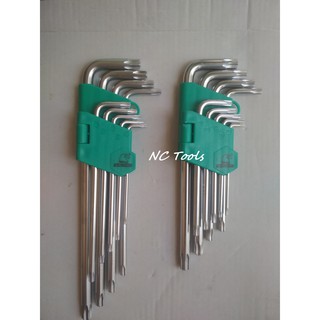 Bộ lục giác bông xi mờ 9 món