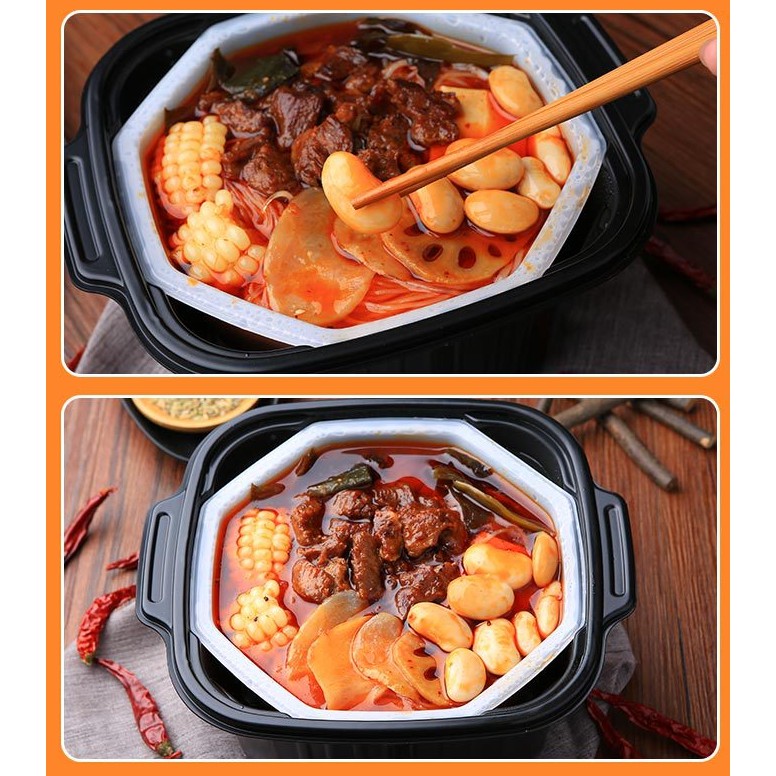 Lẩu tự sôi Hotpot - Lẩu ăn liền - hộp 395gr | BigBuy360 - bigbuy360.vn