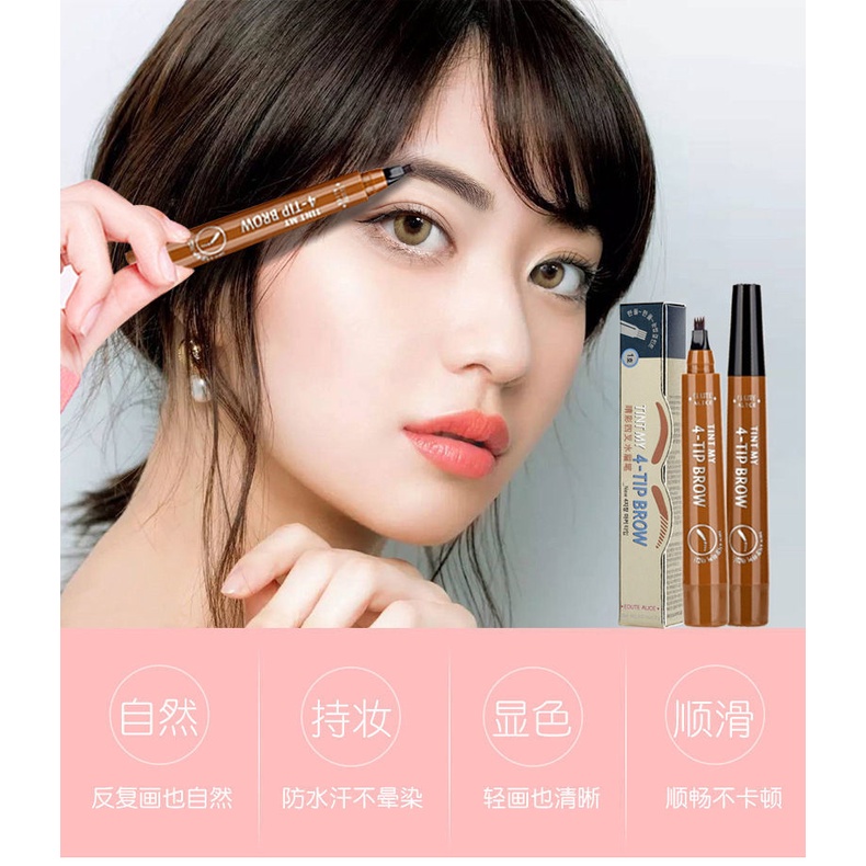 Bút Kẻ Lông Mày Dạng Phẩy Sợi Chống Thấm Nước Và Mồ Hôi Tự Nhiên Không Phai Màu Mã 1125 | BigBuy360 - bigbuy360.vn