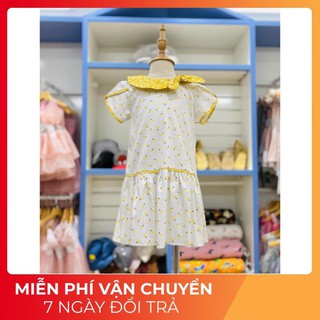 [FreeShip – Hàng cao cấp]  Váy thiết kế cổ lệch nơ