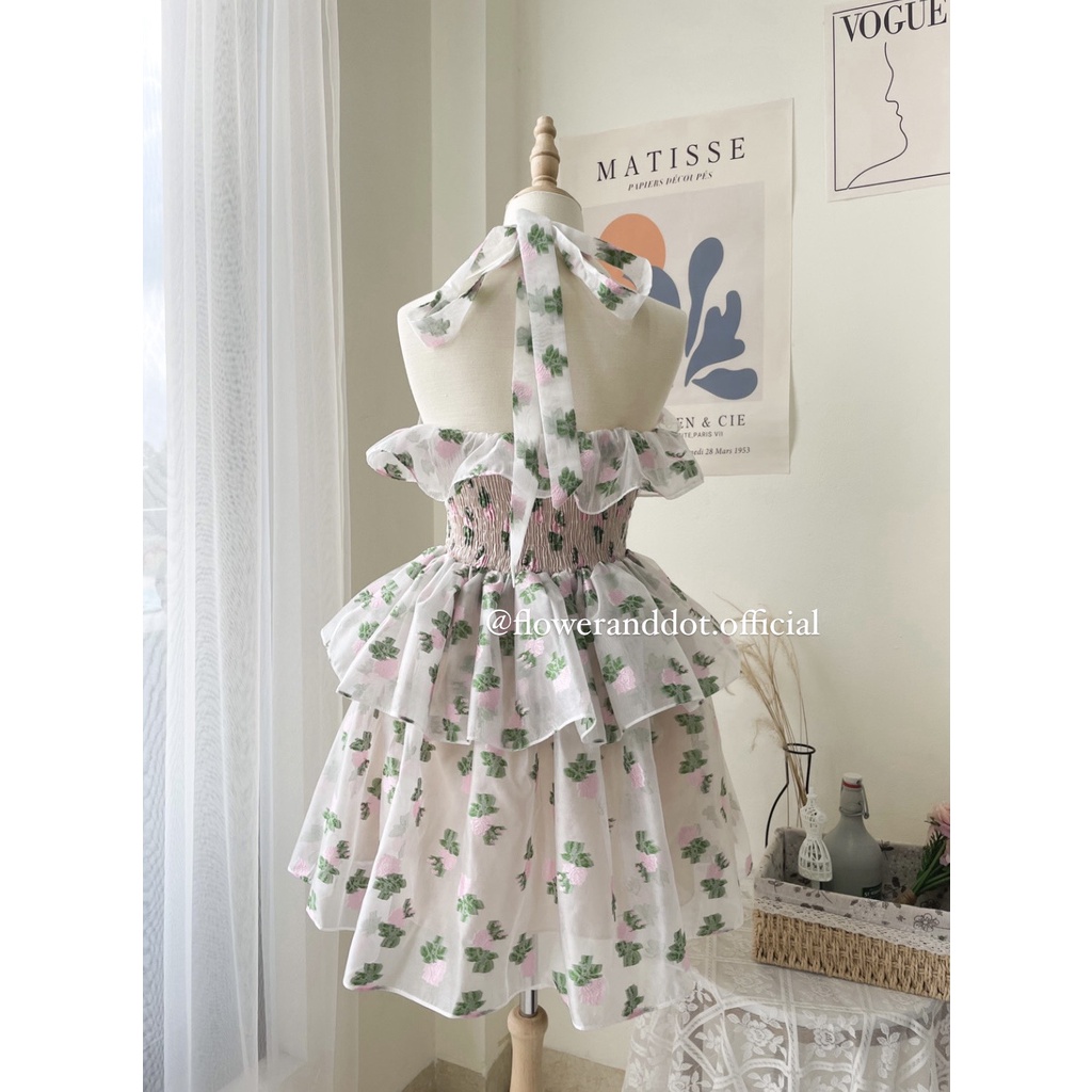 Alice Dress 3 tầng và 2 tầng - Đầm công chúa nhiều tầng dáng xòe, váy dự tiệc Flower & Dot