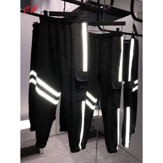 [FREESHIP+ẢNH THẬT] Quần Jogger dù phản quang unisex siêu hot - SP1