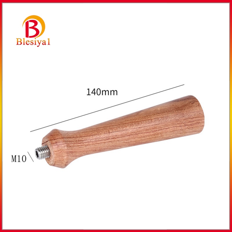 (Blesiya1) Tay Cầm Bằng Gỗ Cho Máy Pha Cà Phê 140mm