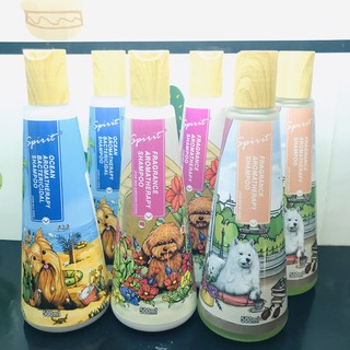 [Ảnh thực tế] Sữa tắm nước hoa SPIRIT nắp gỗ 500ml cho chó mèo