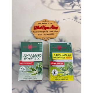 Combo 2 chai dầu khuynh diệp 2 nắp 30ml cho em bé hàng singapore