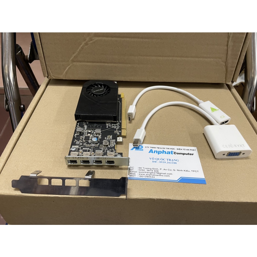 Card màn hình VGA Sapphire GPRO 4200 4GB GDDR5 PCI-E Quad Mini DP - Bảo hành 3 tháng
