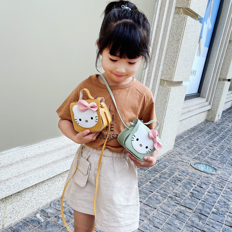 Túi Đeo Vai Seagloca Hình Hello Kitty Dễ Thương Cho Bé Gái