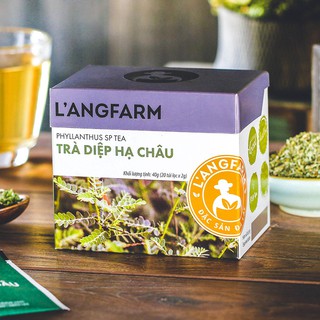 Trà Diệp Hạ Châu Túi Lọc Langfarm, 20 Tép - DS065