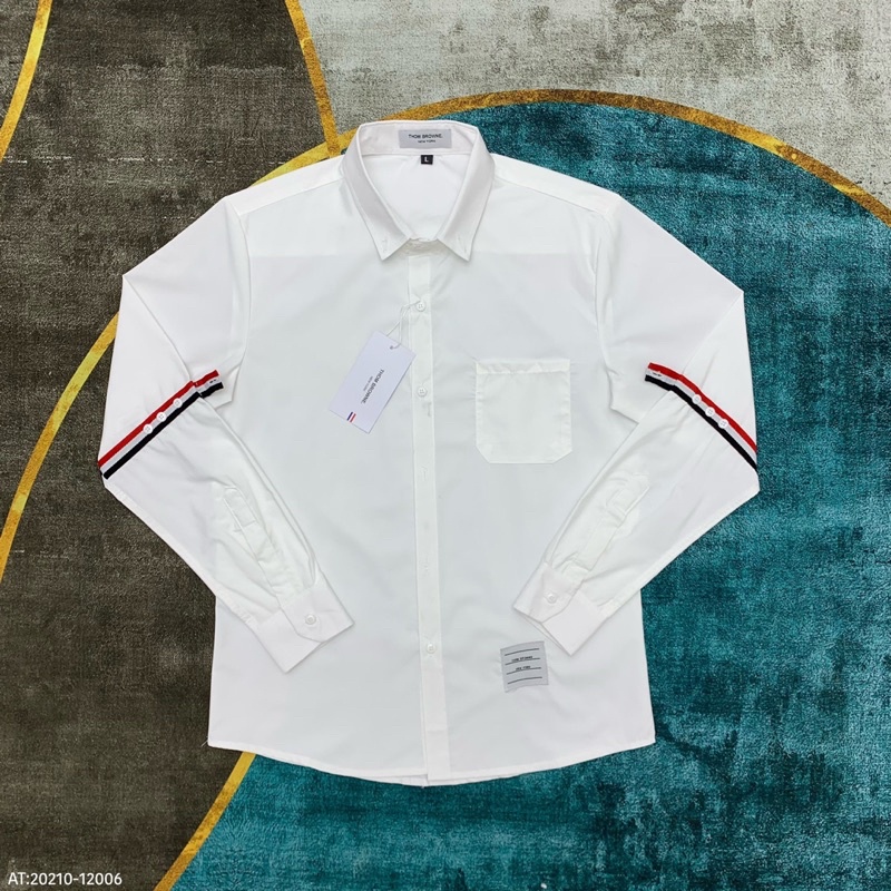Áo sơ mi thomw 3 vạch hót trend 2022