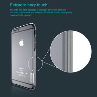 [TẶNG CƯỜNG LỰC] ỐP LƯNG IPHONE 6S PLUS/6 PLUS NILLKIN SILICON CHÍNH HÃNG